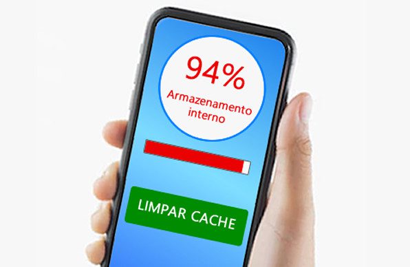 limpar cache celular