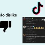 botao nao gostei tiktok dislike