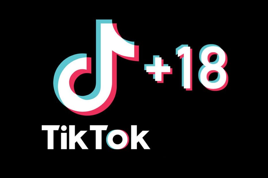 tiktok so para adultos 18 sem menor de idade