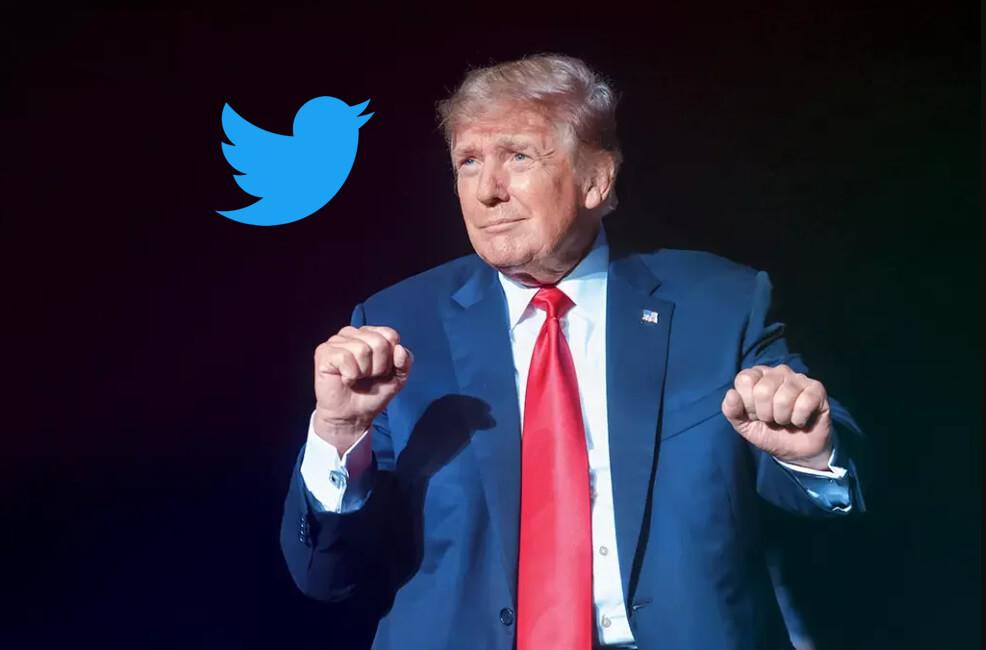 Conta de Donald Trump desbloqueada Twitter