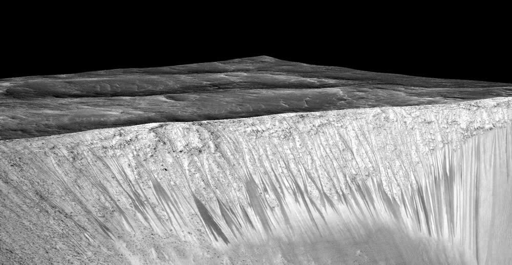 cratera Hale Marte