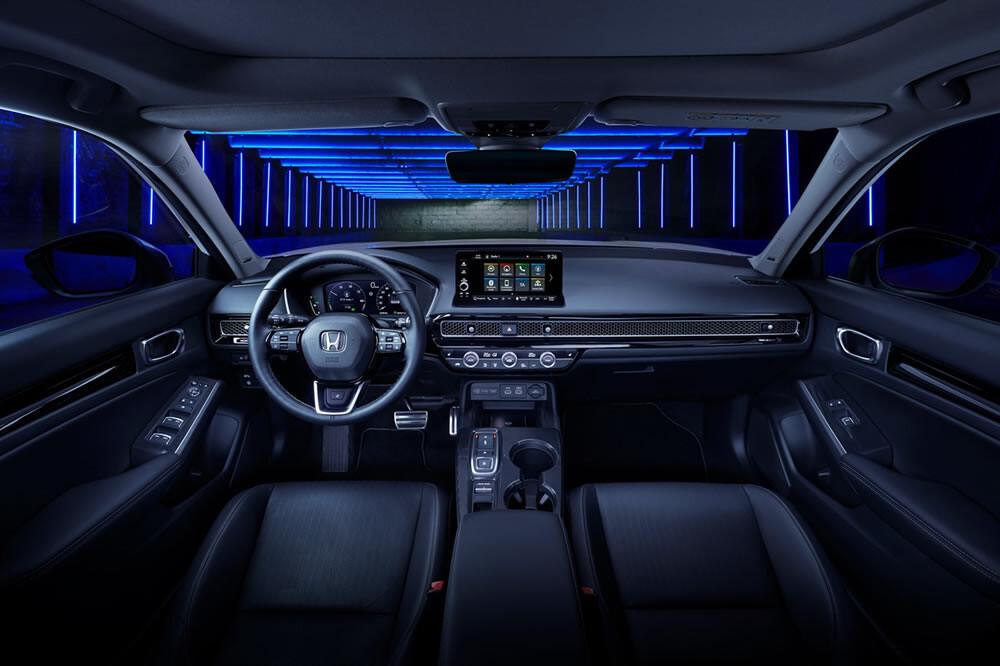 interior Honda Civic Hibrido eHEV