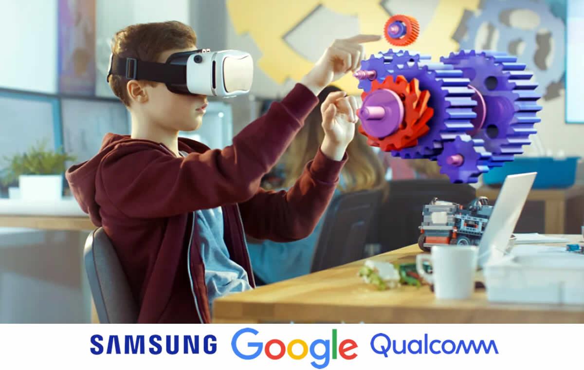 Samsung, Google e Qualcomm criarão plataforma de Realidade Mista