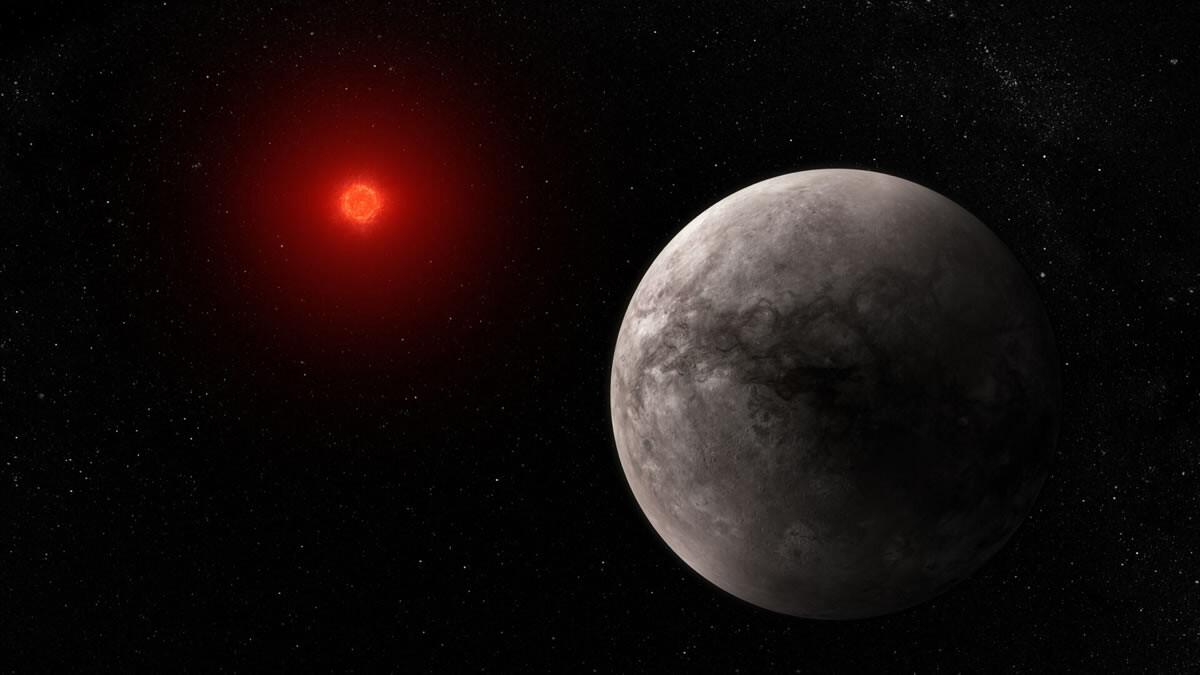 ilustração TRAPPIS-1b