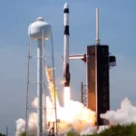 Falcon 9 lançamento Ax1-8-4-22