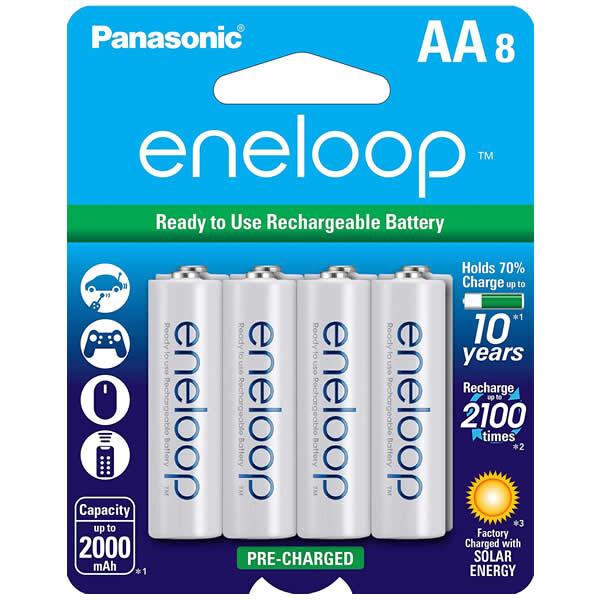 Panasonic eneloop BK-3MCCA8BA AA