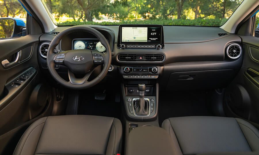 interior Hyundai Kona 2024
