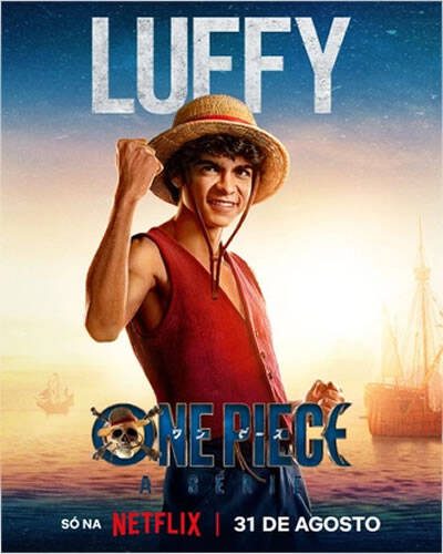 Pôster Luffy One Piece live action