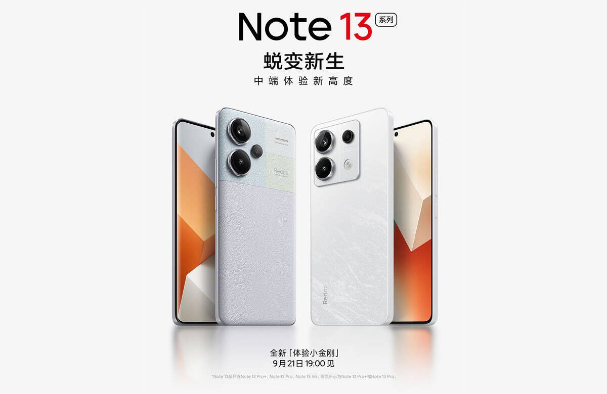 Revelação do Redmi_Note 13 Pro Plus e Note 13 Pro