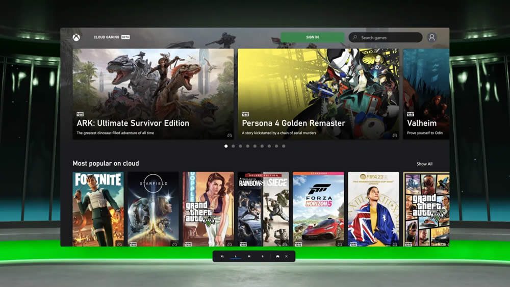 Xbox Cloud Gaming disponível no Meta Quest